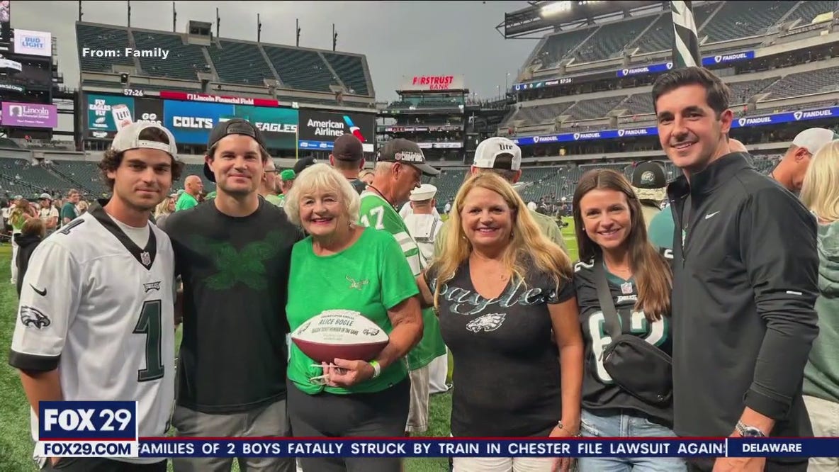 Eagles honor longtime season ticketholder